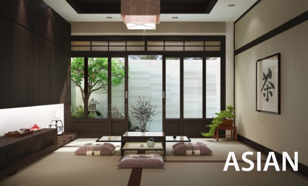 Thiết kế nội thất theo phong cách Á Đông