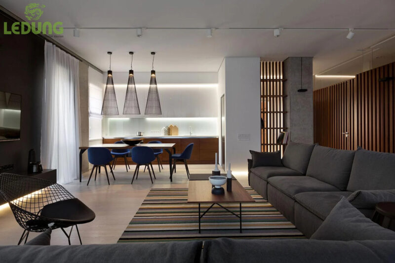 Màu chủ đạo của phong cách thiết kế nội thất chung cư tối giản
