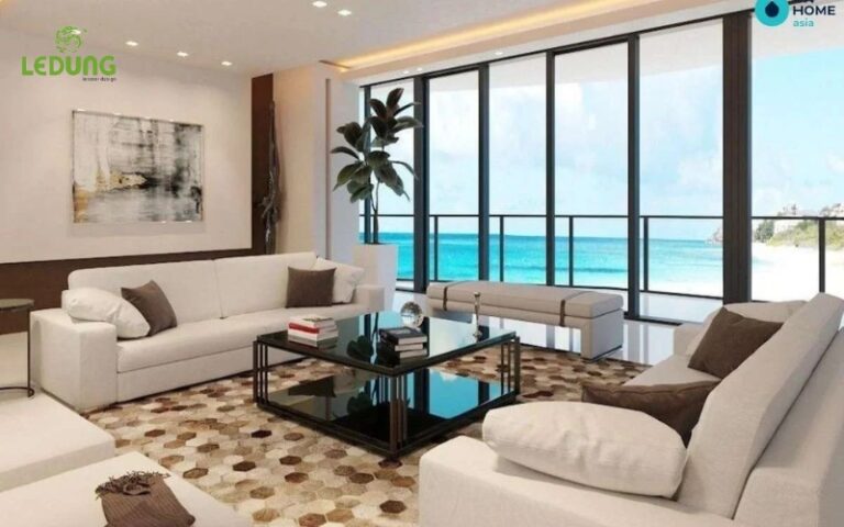 Bàn ghế sofa phòng khách hiện đại trẻ trung cập nhật xu hướng hot